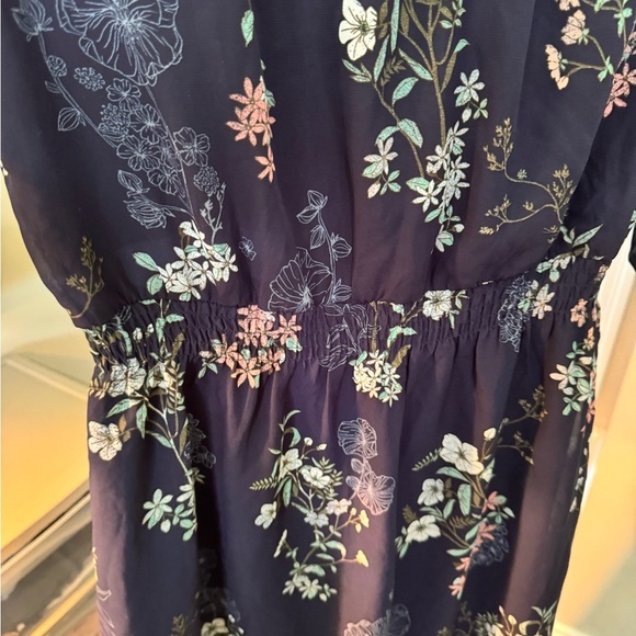 Maurices Blue Sundress with Raglan Sleeves and Scoop Neck - Picture 6 of 11